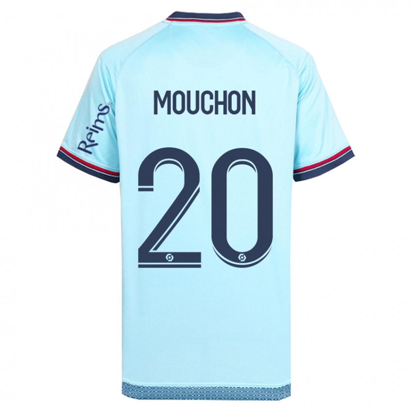 Damen Noemie Mouchon #20 Himmelblau Auswärtstrikot Trikot 2023/24 T-Shirt Österreich