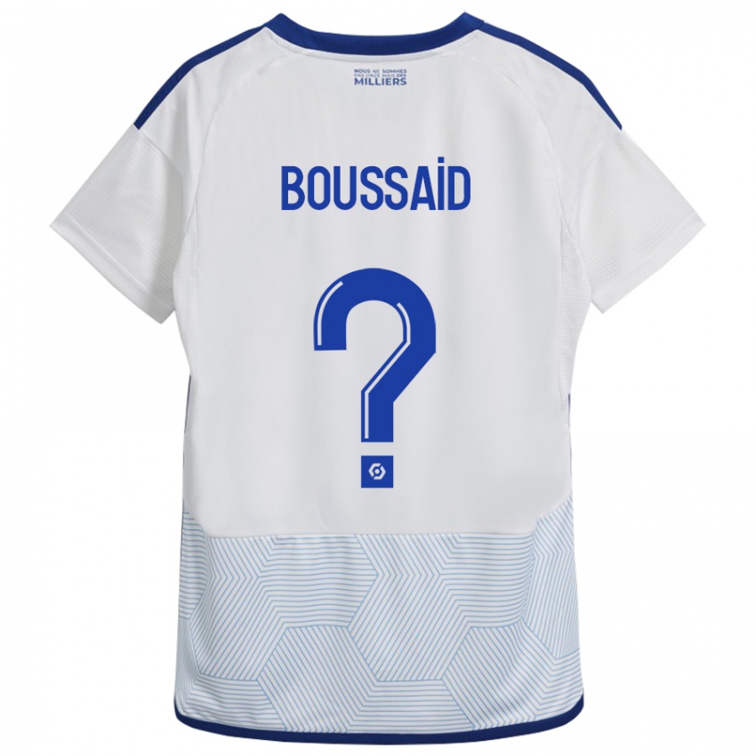 Damen Willsem Boussaid #0 Weiß Auswärtstrikot Trikot 2023/24 T-Shirt Österreich
