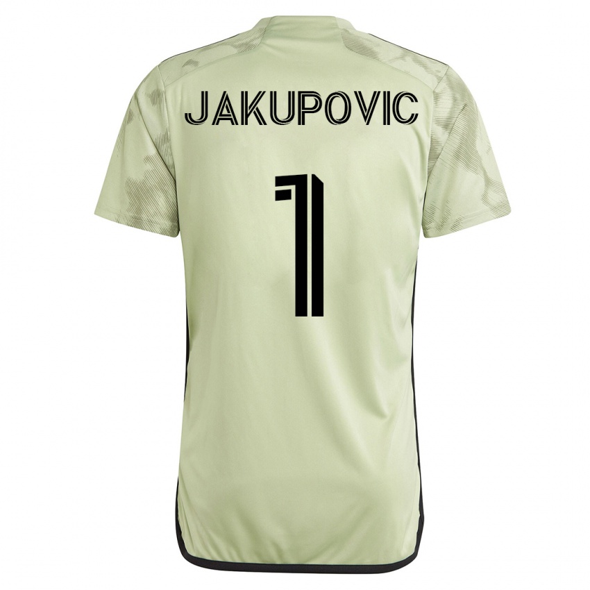 Damen Eldin Jakupovic #1 Grün Auswärtstrikot Trikot 2023/24 T-Shirt Österreich