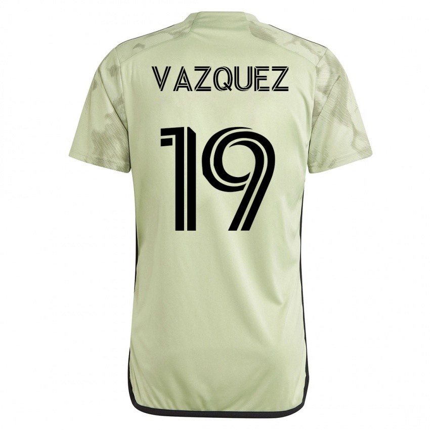 Damen Favian Vazquez #19 Grün Auswärtstrikot Trikot 2023/24 T-Shirt Österreich