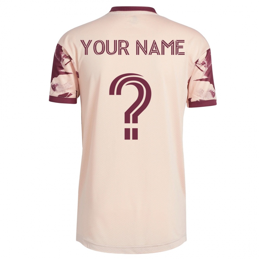 Damen Ihren Namen #0 Cremefarben Auswärtstrikot Trikot 2023/24 T-Shirt Österreich