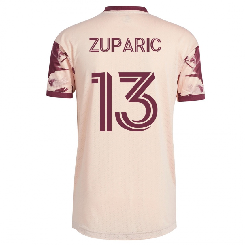 Damen Dario Zuparic #13 Cremefarben Auswärtstrikot Trikot 2023/24 T-Shirt Österreich