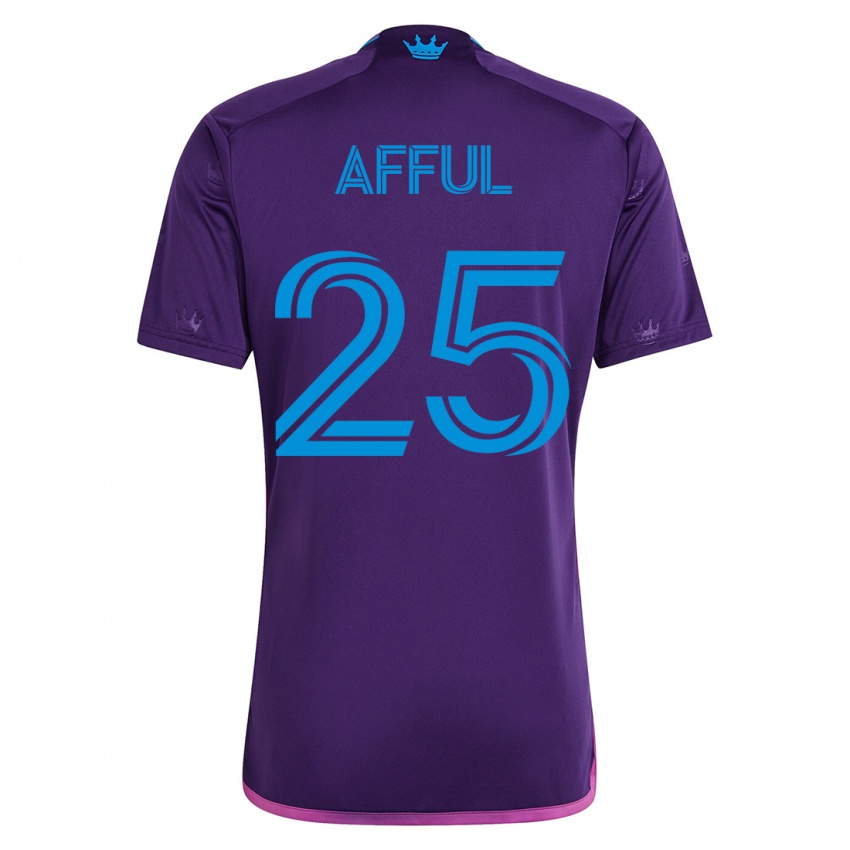 Damen Harrison Afful #25 Violett Auswärtstrikot Trikot 2023/24 T-Shirt Österreich