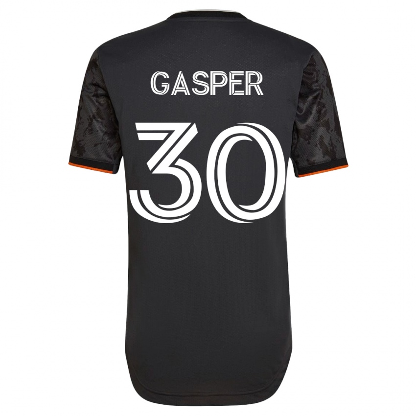 Damen Chase Gasper #30 Schwarz Auswärtstrikot Trikot 2023/24 T-Shirt Österreich