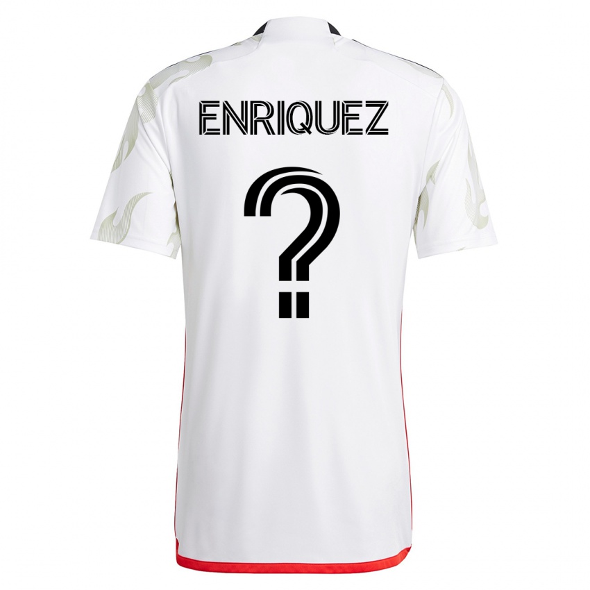 Damen Fabian Enriquez #0 Weiß Auswärtstrikot Trikot 2023/24 T-Shirt Österreich