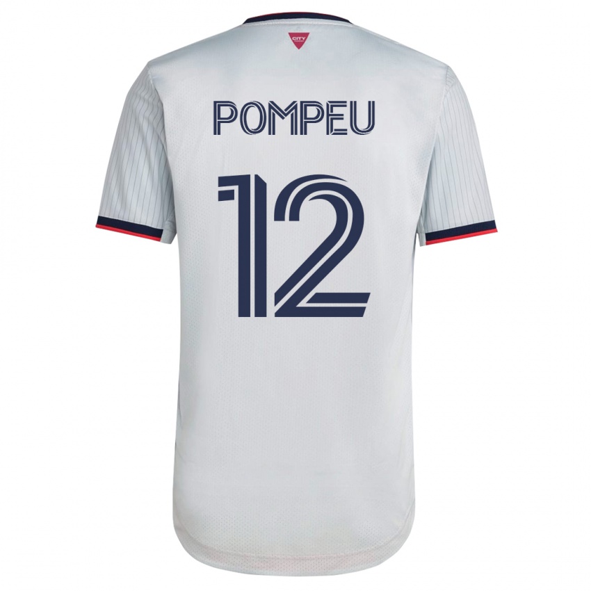 Damen Célio Pompeu #12 Weiß Auswärtstrikot Trikot 2023/24 T-Shirt Österreich