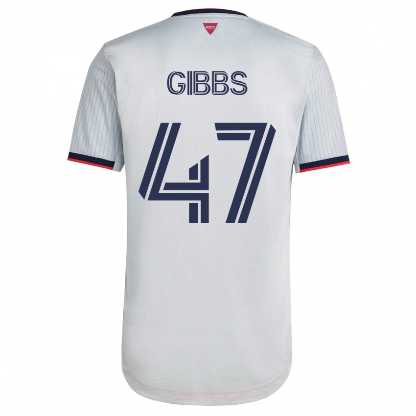 Damen Ryley Gibbs #47 Weiß Auswärtstrikot Trikot 2023/24 T-Shirt Österreich