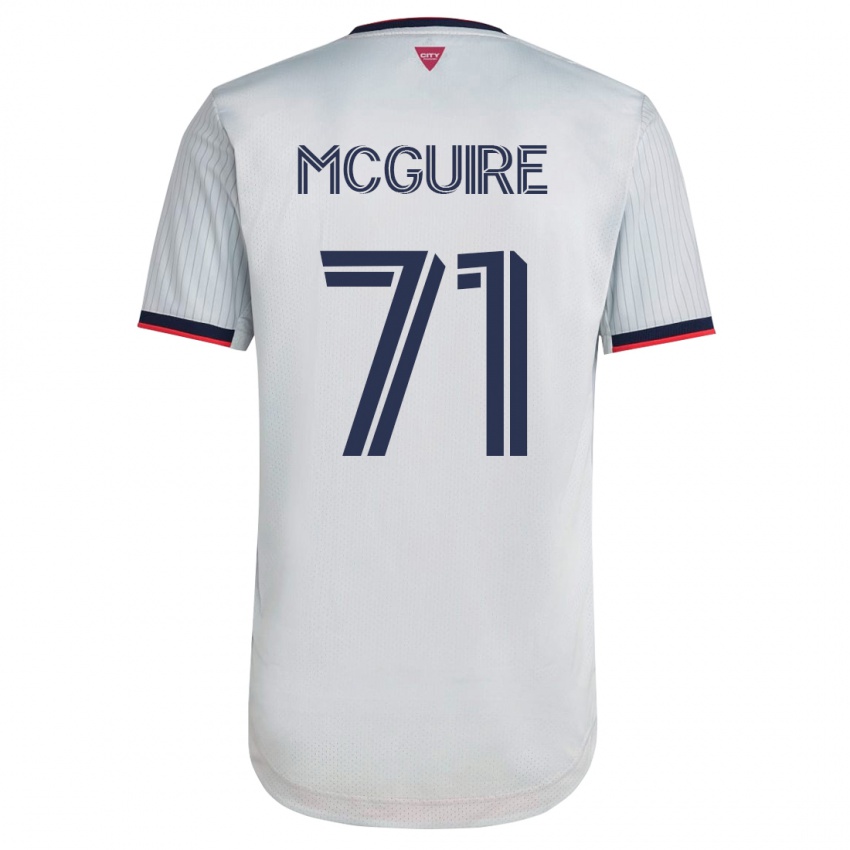 Damen Nolan Mcguire #71 Weiß Auswärtstrikot Trikot 2023/24 T-Shirt Österreich