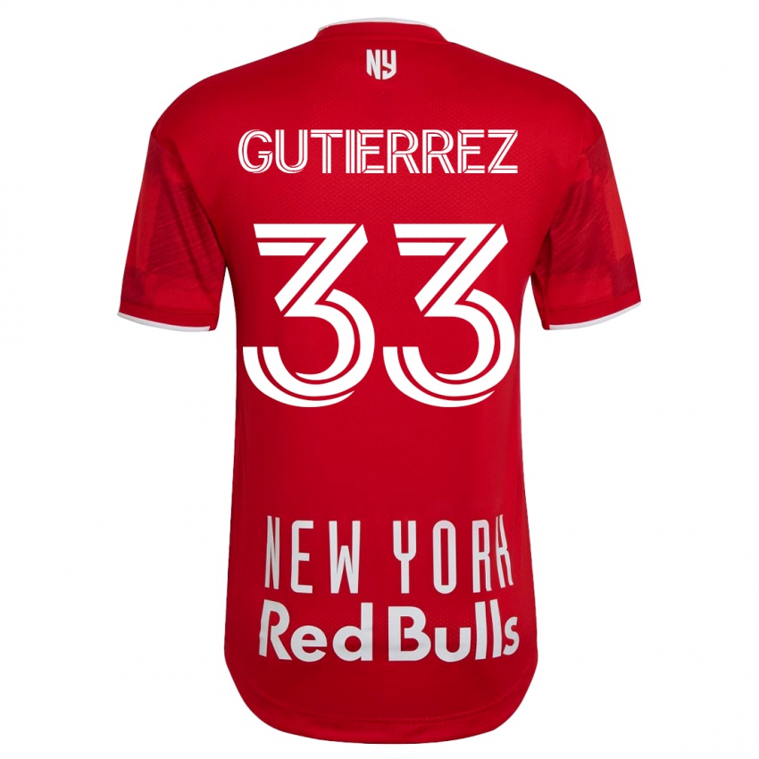 Damen Juan Gutierrez #33 Beige-Gold Auswärtstrikot Trikot 2023/24 T-Shirt Österreich