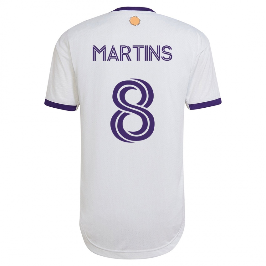 Damen Felipe Martins #8 Weiß Auswärtstrikot Trikot 2023/24 T-Shirt Österreich