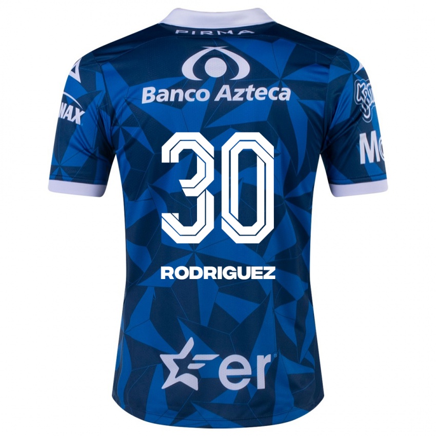 Damen Jesús Rodríguez #30 Blau Auswärtstrikot Trikot 2023/24 T-Shirt Österreich