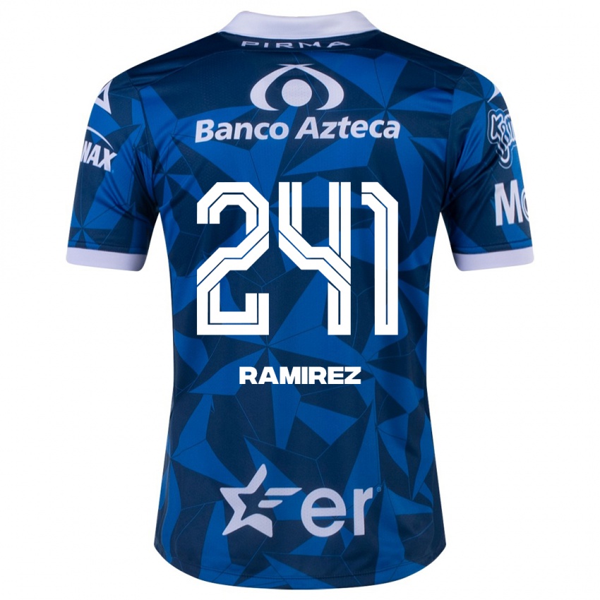 Damen Eduardo Ramírez #241 Blau Auswärtstrikot Trikot 2023/24 T-Shirt Österreich