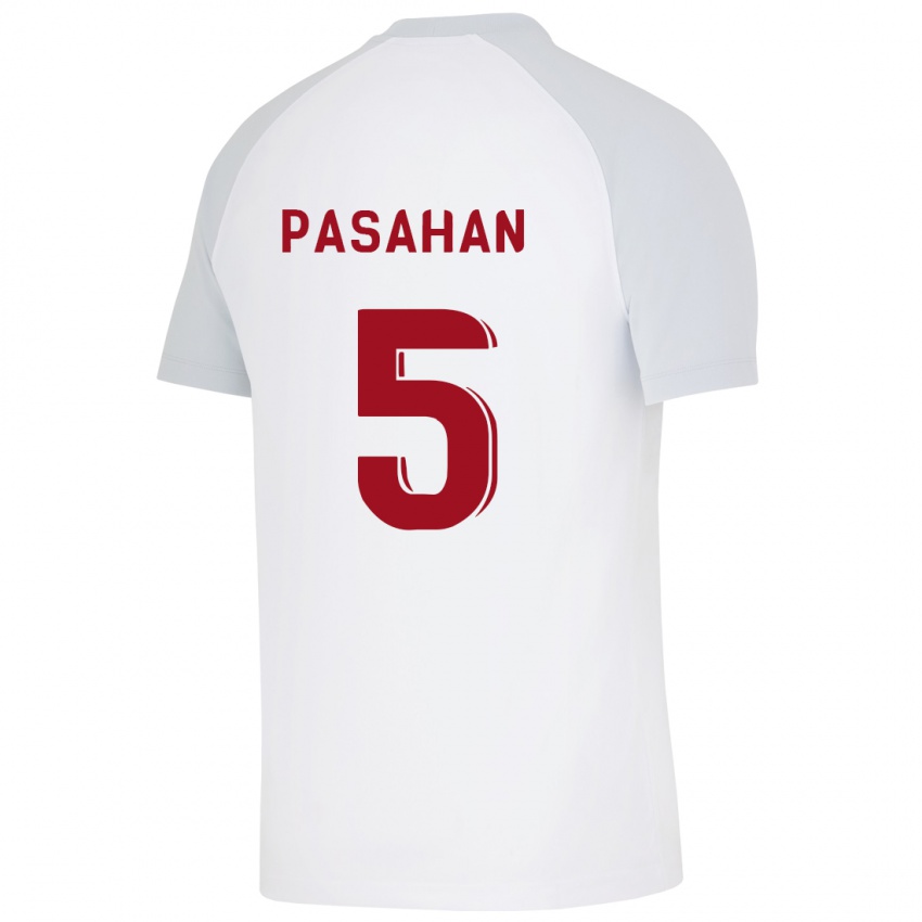 Damen Eren Pasahan #5 Weiß Auswärtstrikot Trikot 2023/24 T-Shirt Österreich