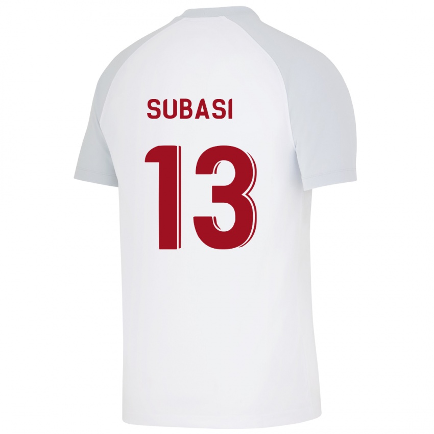 Damen Kadir Subasi #13 Weiß Auswärtstrikot Trikot 2023/24 T-Shirt Österreich