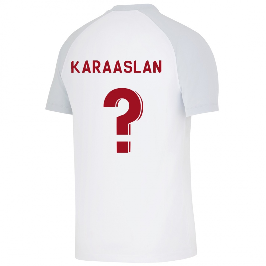 Damen Ahmet Kerem Karaaslan #0 Weiß Auswärtstrikot Trikot 2023/24 T-Shirt Österreich