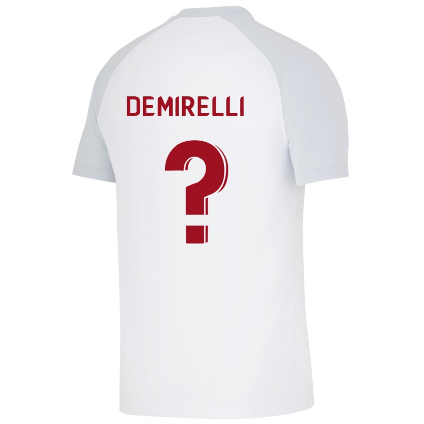 Damen Ahmet Demirelli #0 Weiß Auswärtstrikot Trikot 2023/24 T-Shirt Österreich