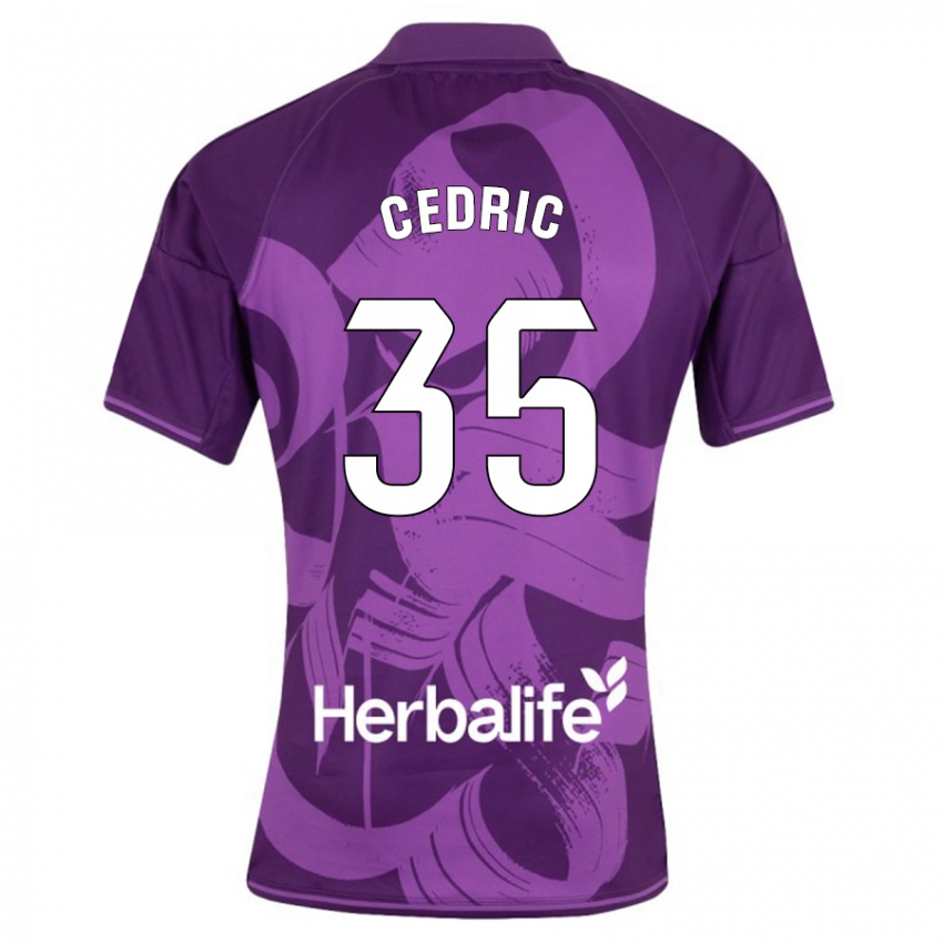 Damen Iván Cédric #35 Violett Auswärtstrikot Trikot 2023/24 T-Shirt Österreich