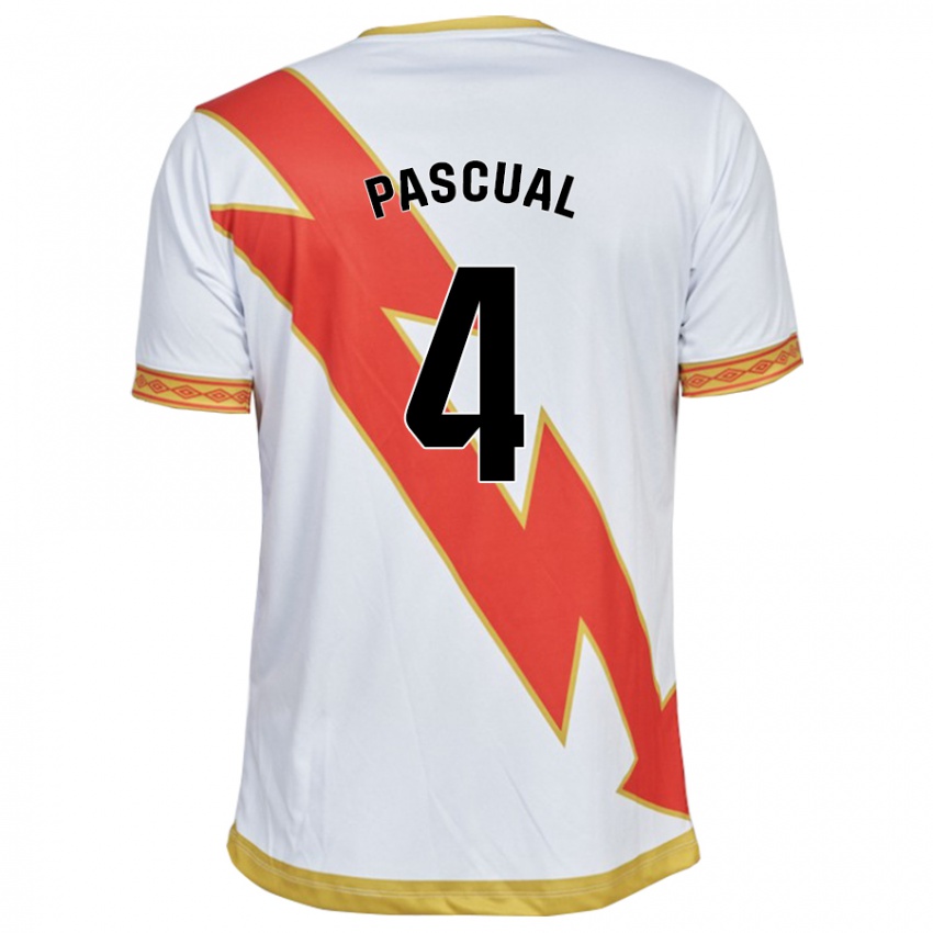 Kinder Martín Pascual #4 Weiß Heimtrikot Trikot 2023/24 T-Shirt Österreich