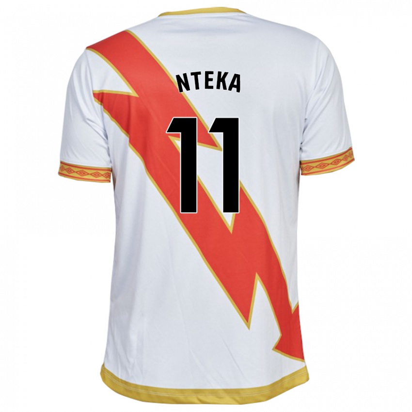 Kinder Randy Nteka #11 Weiß Heimtrikot Trikot 2023/24 T-Shirt Österreich