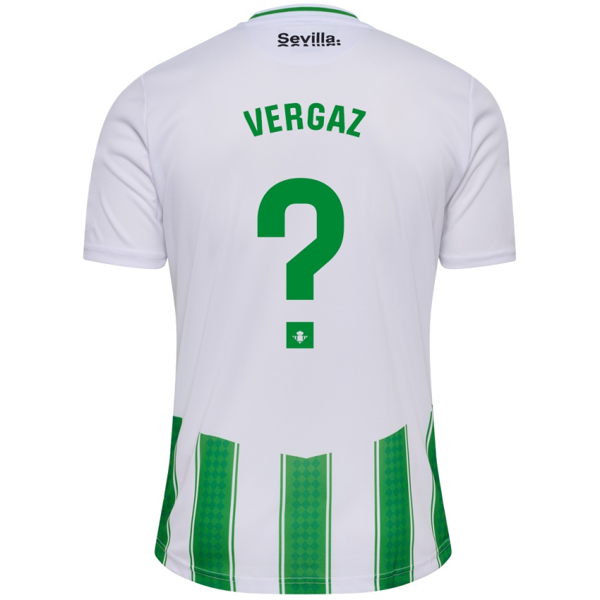 Kinder Alejandro Vergaz #0 Weiß Heimtrikot Trikot 2023/24 T-Shirt Österreich
