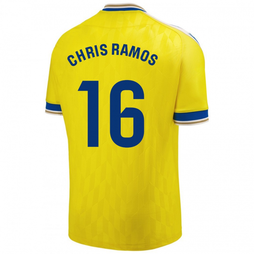 Kinder Chris Ramos #16 Gelb Heimtrikot Trikot 2023/24 T-Shirt Österreich