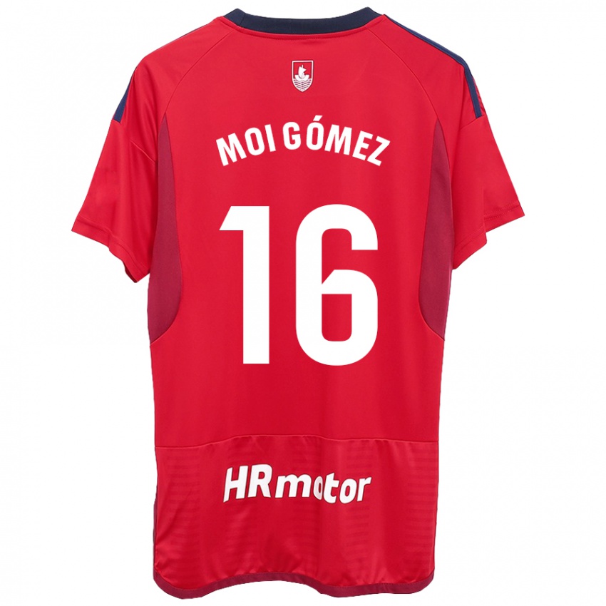 Kinder Moi Gómez #16 Rot Heimtrikot Trikot 2023/24 T-Shirt Österreich