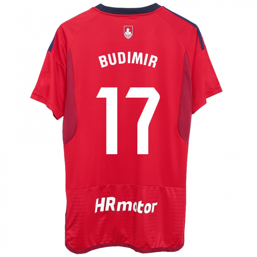 Kinder Ante Budimir #17 Rot Heimtrikot Trikot 2023/24 T-Shirt Österreich