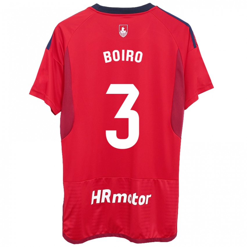 Kinder Adama Boiro #3 Rot Heimtrikot Trikot 2023/24 T-Shirt Österreich