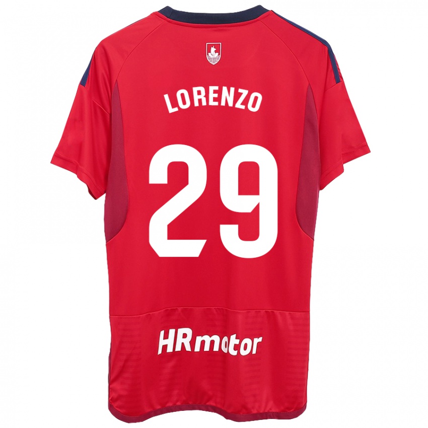 Kinder Nowend Lorenzo #29 Rot Heimtrikot Trikot 2023/24 T-Shirt Österreich