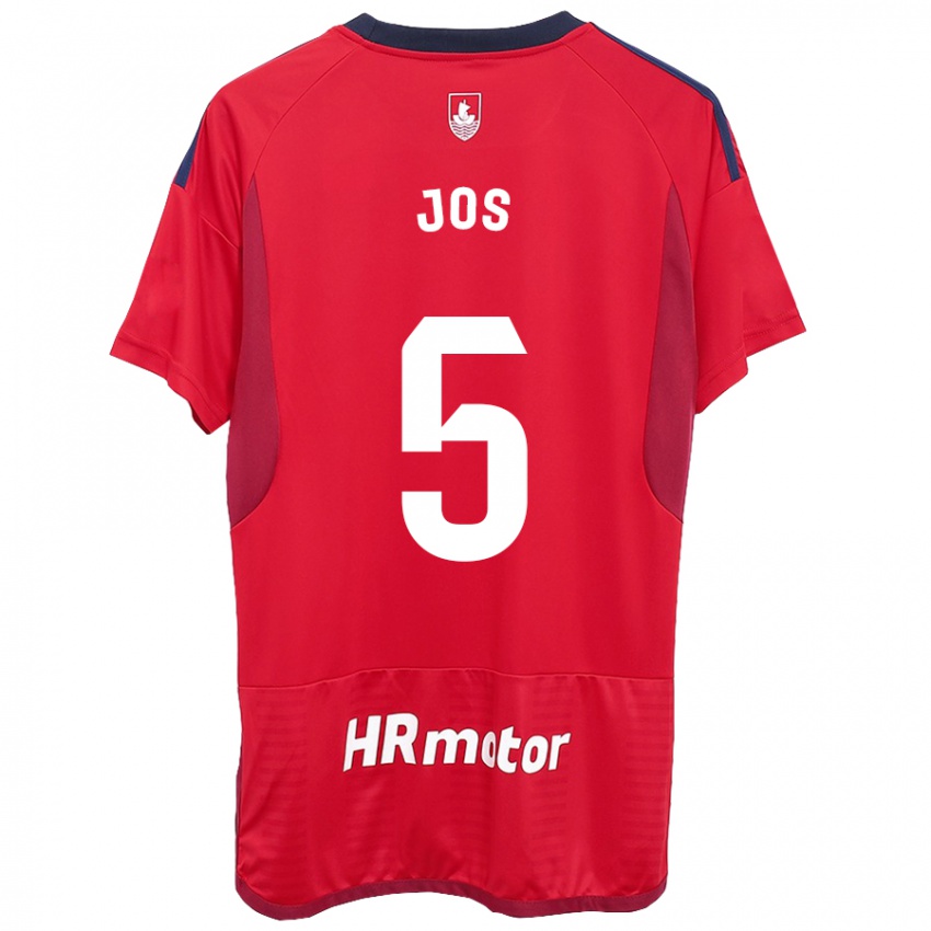 Kinder Josune Urdaniz Maurin #5 Rot Heimtrikot Trikot 2023/24 T-Shirt Österreich