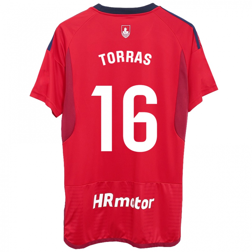 Kinder Mar Torrás De Fortuny #16 Rot Heimtrikot Trikot 2023/24 T-Shirt Österreich