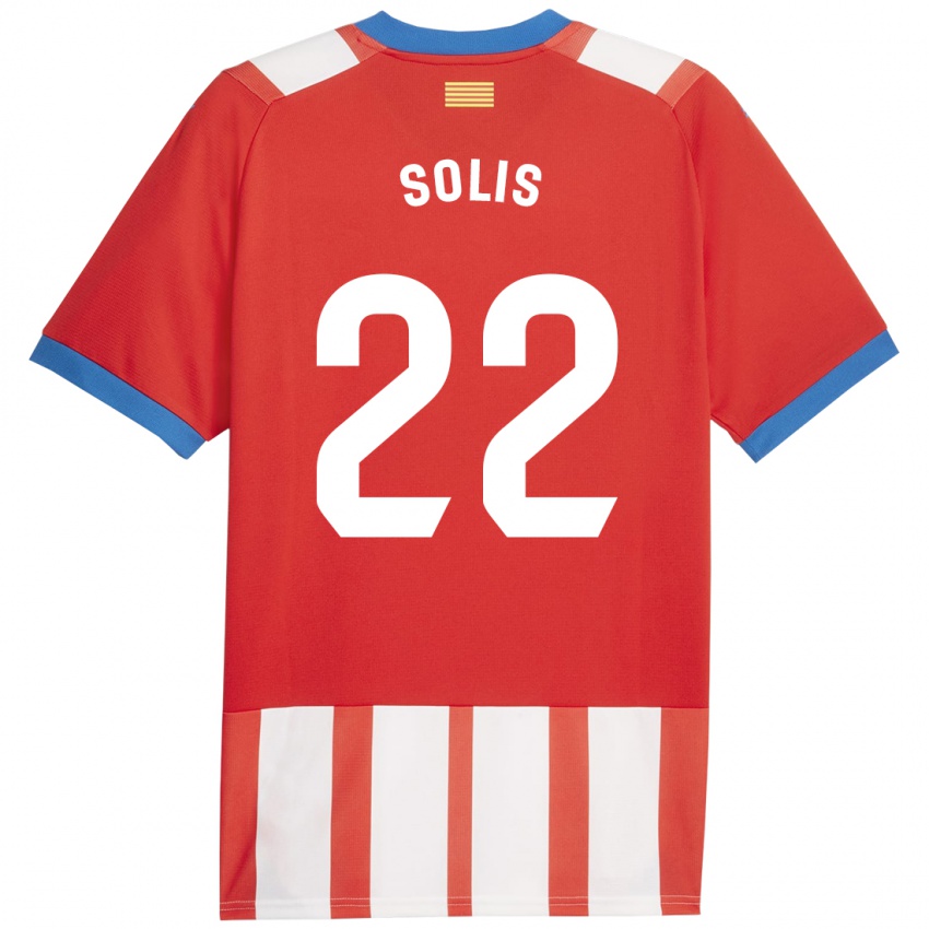 Kinder Jhon Solís #22 Rot-Weiss Heimtrikot Trikot 2023/24 T-Shirt Österreich