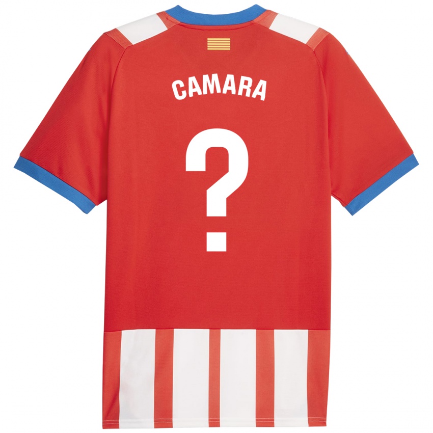 Kinder Dawda Camara #0 Rot-Weiss Heimtrikot Trikot 2023/24 T-Shirt Österreich