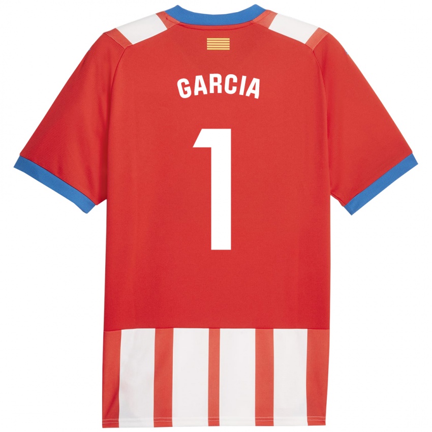 Kinder Lucas García #1 Rot-Weiss Heimtrikot Trikot 2023/24 T-Shirt Österreich