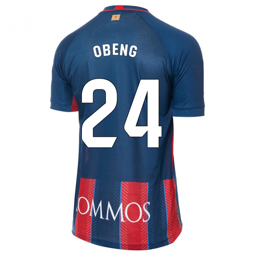 Kinder Samuel Obeng #24 Marine Heimtrikot Trikot 2023/24 T-Shirt Österreich