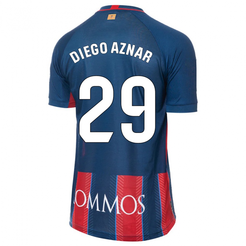 Kinder Diego Aznar #29 Marine Heimtrikot Trikot 2023/24 T-Shirt Österreich