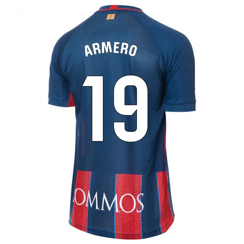 Kinder Sergi Armero #19 Marine Heimtrikot Trikot 2023/24 T-Shirt Österreich