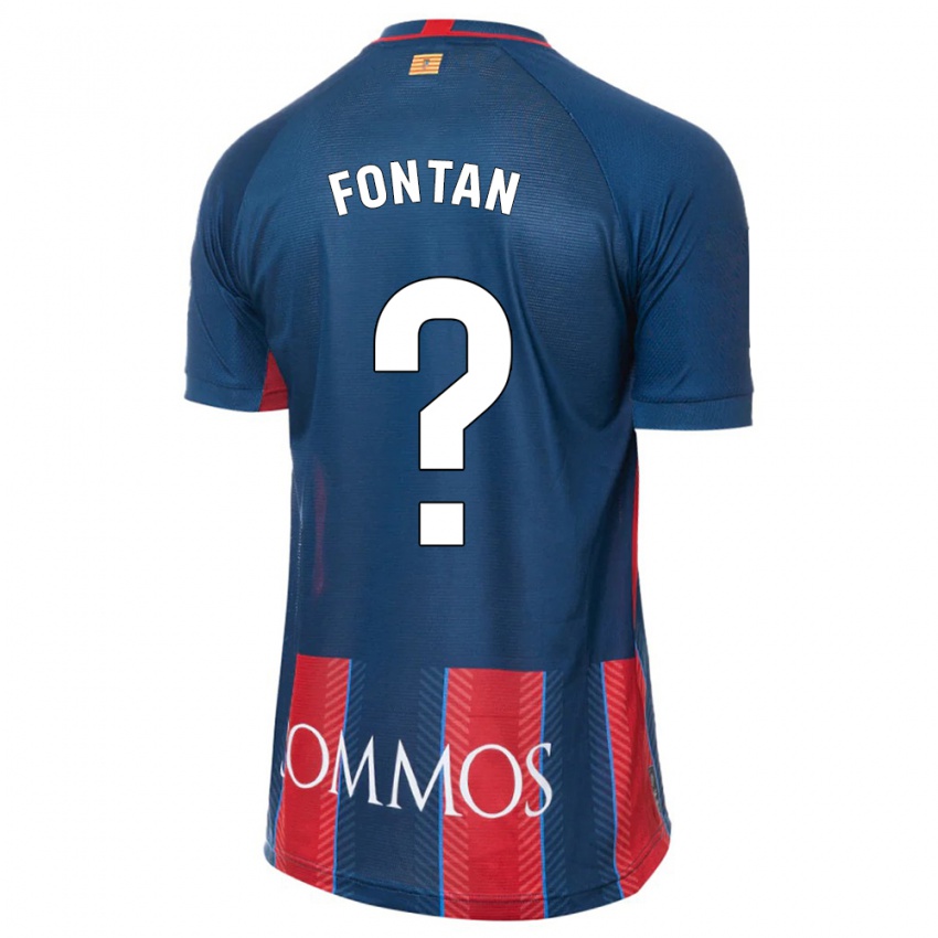 Kinder Nico Fontán #0 Marine Heimtrikot Trikot 2023/24 T-Shirt Österreich