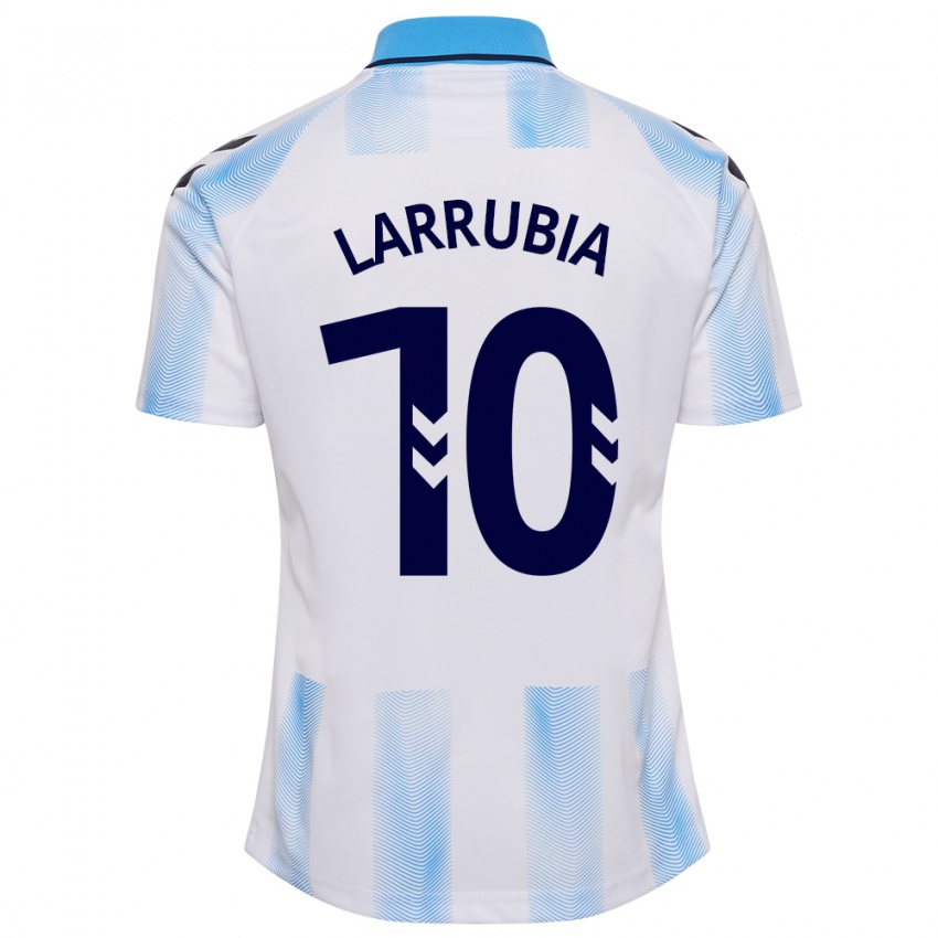 Kinder David Larrubia #10 Weiß Blau Heimtrikot Trikot 2023/24 T-Shirt Österreich