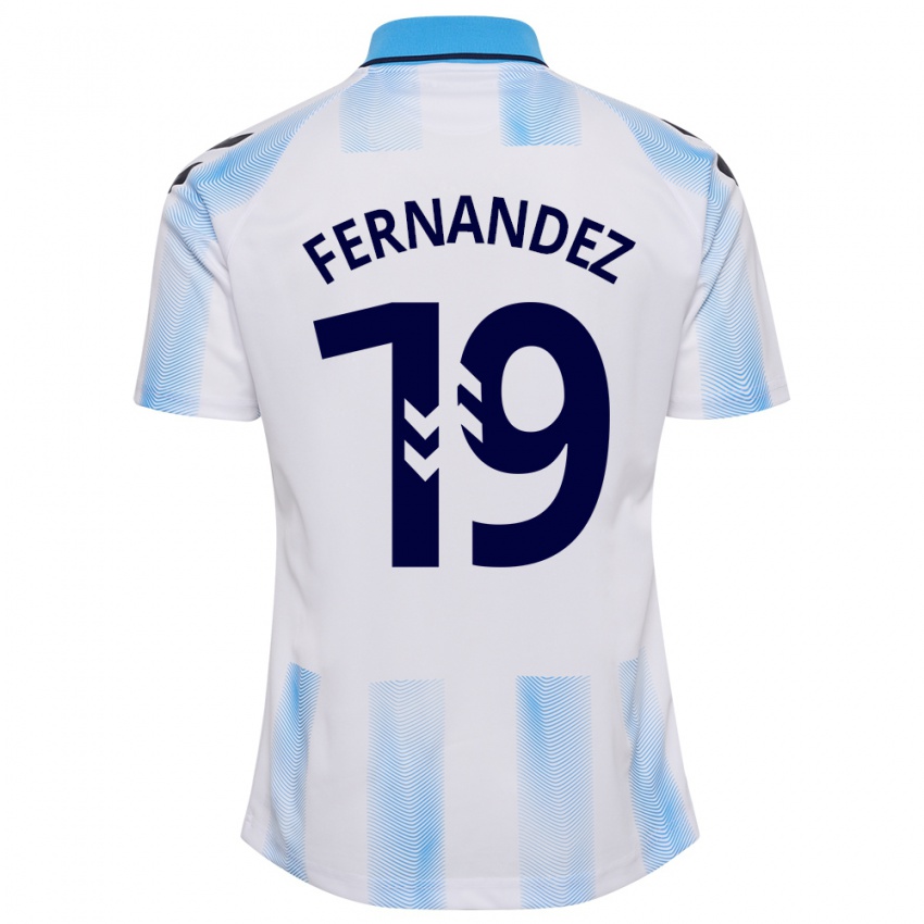 Kinder Roberto Fernández #19 Weiß Blau Heimtrikot Trikot 2023/24 T-Shirt Österreich