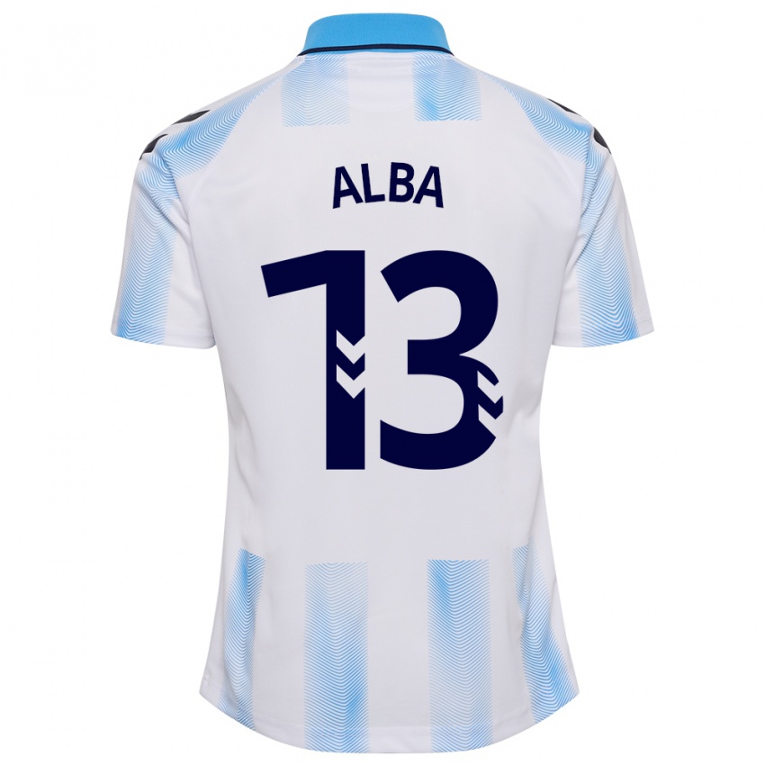 Kinder Alba #13 Weiß Blau Heimtrikot Trikot 2023/24 T-Shirt Österreich