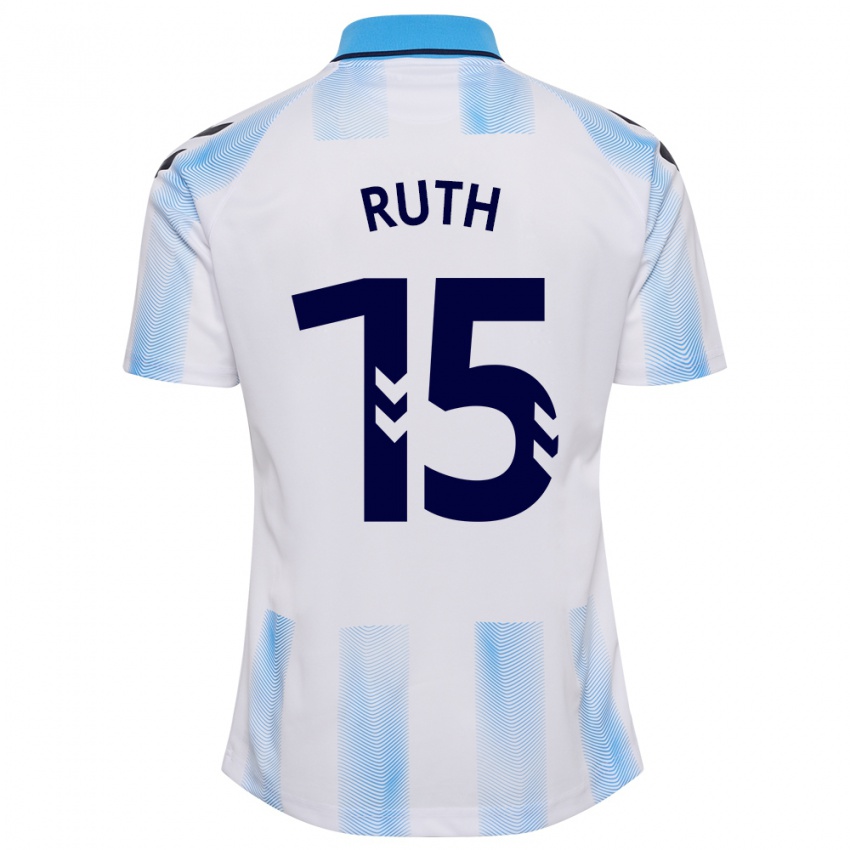 Kinder Ruth #15 Weiß Blau Heimtrikot Trikot 2023/24 T-Shirt Österreich