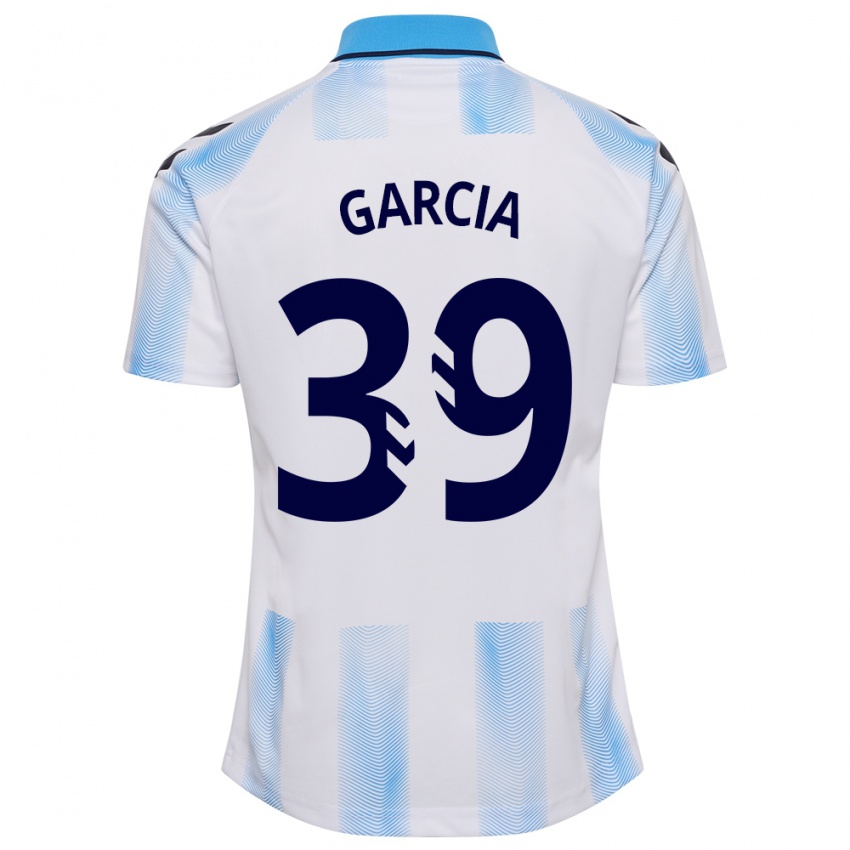 Kinder Claudia García #39 Weiß Blau Heimtrikot Trikot 2023/24 T-Shirt Österreich