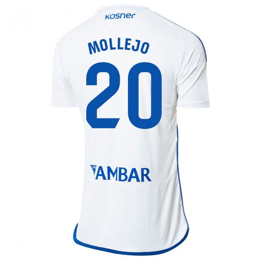 Kinder Victor Mollejo #20 Weiß Heimtrikot Trikot 2023/24 T-Shirt Österreich