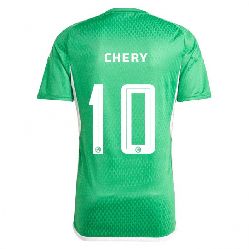 Kinder Tjaronn Chery #10 Weiß Blau Heimtrikot Trikot 2023/24 T-Shirt Österreich