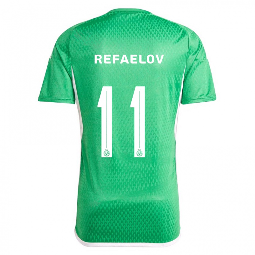 Kinder Lior Refaelov #11 Weiß Blau Heimtrikot Trikot 2023/24 T-Shirt Österreich