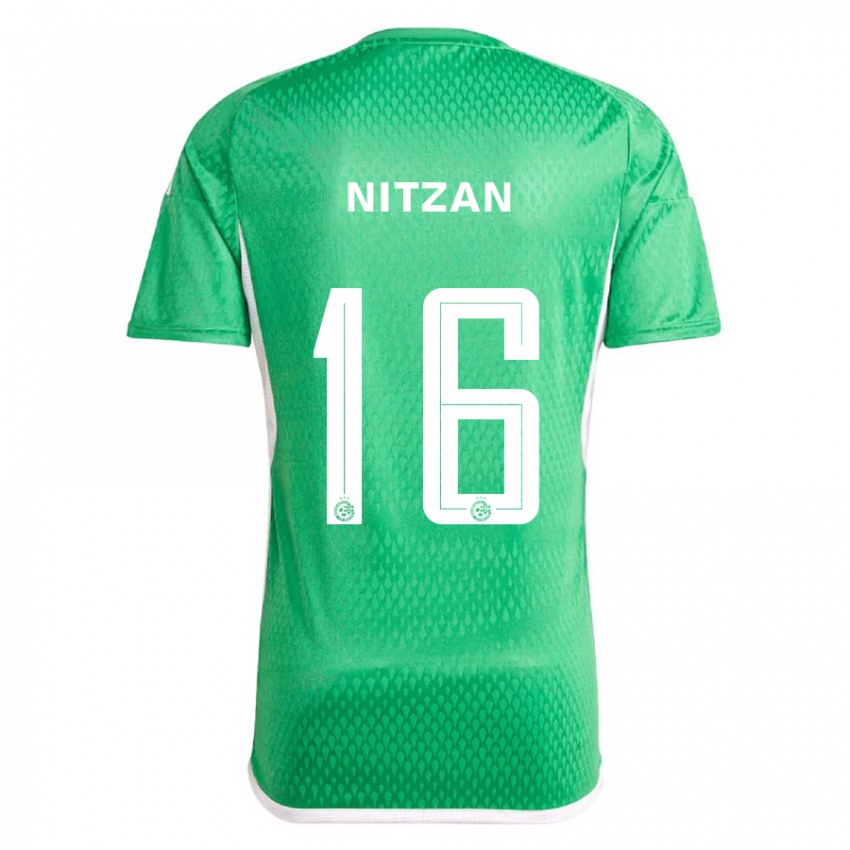 Kinder Itamar Nitzan #16 Weiß Blau Heimtrikot Trikot 2023/24 T-Shirt Österreich