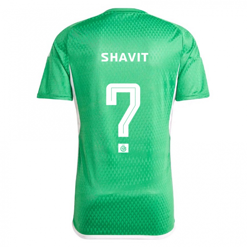 Kinder Noam Shavit #0 Weiß Blau Heimtrikot Trikot 2023/24 T-Shirt Österreich