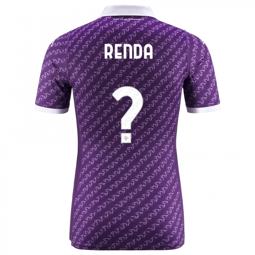 Kinder Thomas Renda #0 Violett Heimtrikot Trikot 2023/24 T-Shirt Österreich