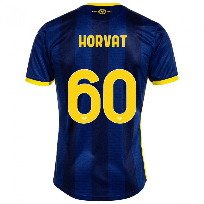 Kinder Mihaela Horvat #60 Marine Heimtrikot Trikot 2023/24 T-Shirt Österreich